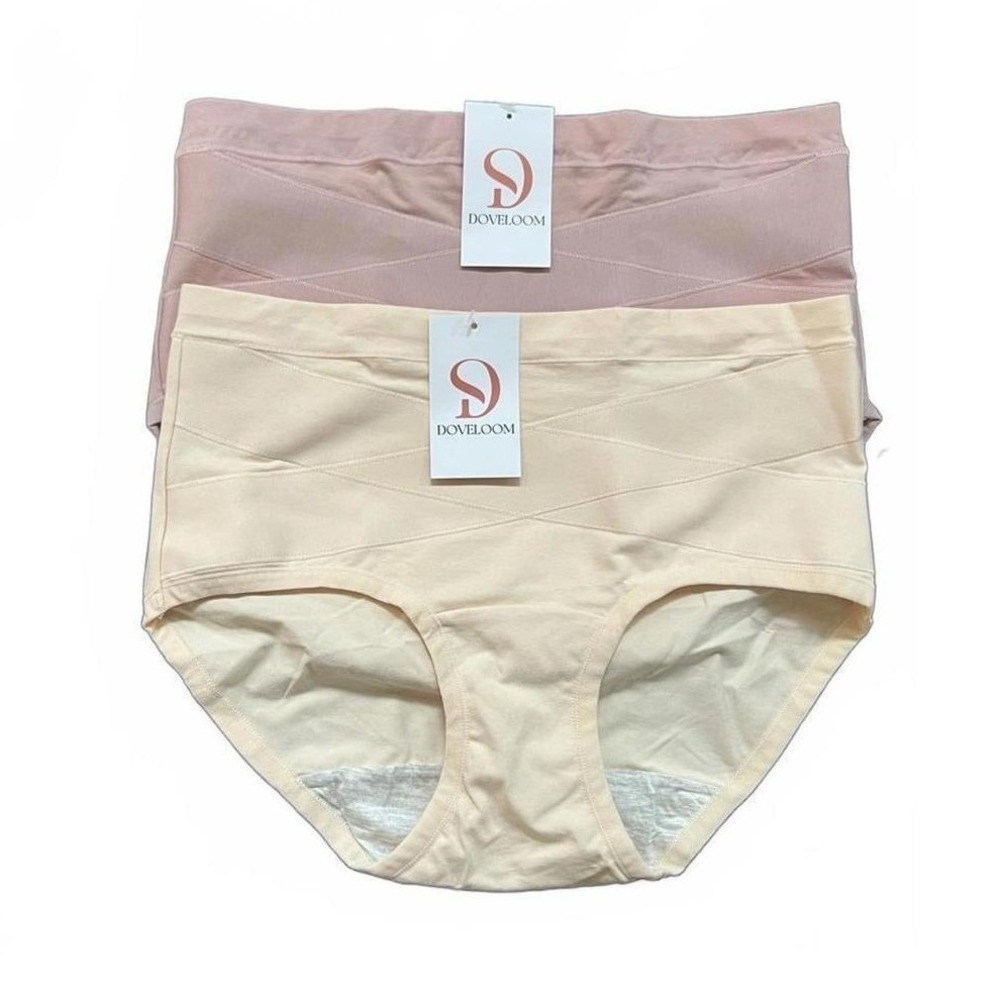 Doveloom Shaping Panties Cream Nude Leakproof Ultimate Comfort 2XL